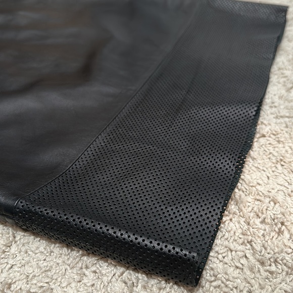 Tibi Leather skirt - 8 - Picture 2 of 5